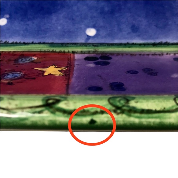 SANGO Sweet Shoppe Christmas Snowman by Sue Zipkin Square Candy Dish #0996-97 - Picture 5 of 8